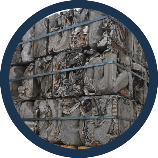 Aluminium scrap for recycling — Al-Ahmadiah Kuwait