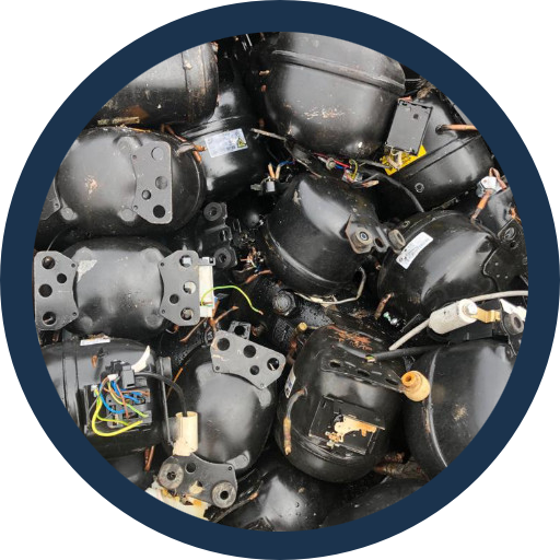 Mixed metal scrap for recycling — Al-Ahmadiah Kuwait