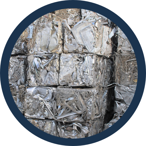 Stainless steel scrap for recycling — Al-Ahmadiah Kuwait